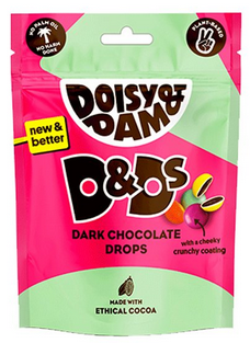 Dropsy z hořké čokolády 80 g Doisy and Dam